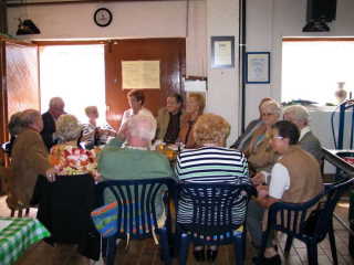 Die S�ngervereinigung war wieder zahlreich erschienen.