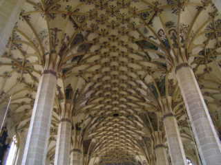 Nach einem Rundgang durch Pirna und der dortigen Stadtkirche St. Marien mit der sch�nen Kassettendecke,