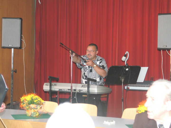 F�r musikalische Unterhaltung war gesorgt