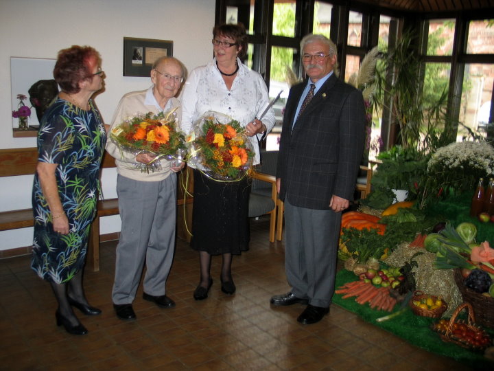 Unsere  diesj&auml;hrigen Jubilare.