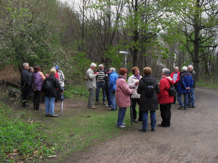 Irmgard servierte uns fl�ssige Birnen.