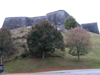 Die Zitadelle von Bitsch.