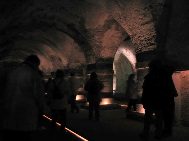 Eindr�cke der unterirdischen R�ume der Zitadelle.
