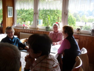 in unserem Vereinsheim �Waldblickschenke� im St. Arnualer Almet.