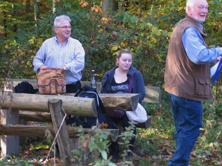 Ein „Gastwanderer“ servierte fl�ssiges Obst.