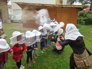 Jedes Kind konnte den Smoker ausprobieren.