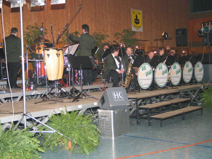 F�r Unterhaltung sorgte die Big Band des Polizei Musikkorps des Saarlandes