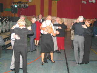 Es wurde "heftig" getanzt