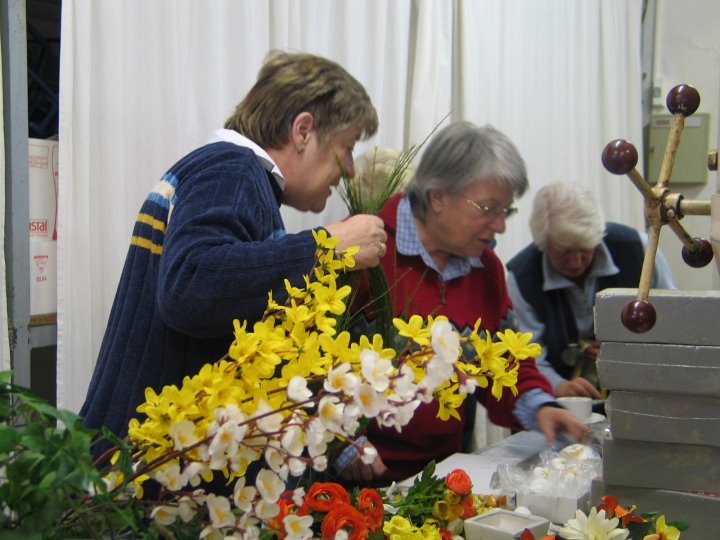 Das Zubeh&ouml;r wird ausgesucht