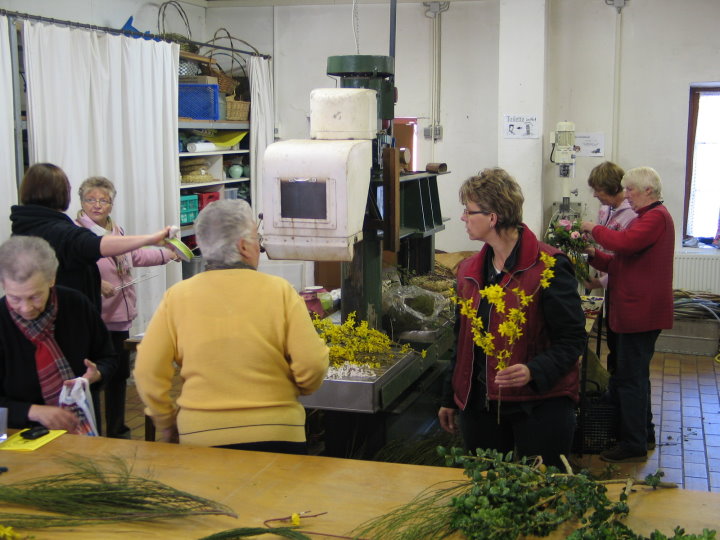 Immer wieder wurde sich beim Nachbarn Anregungen geholt
