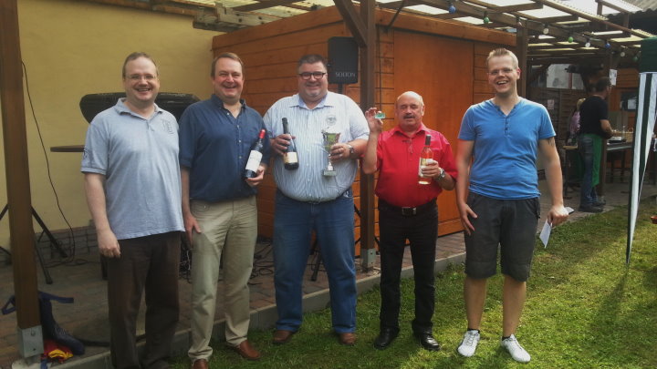 Siegerehrung, Wettschie�en der St. Arnualer Vereine.