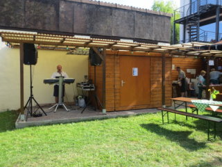 Manfred unterhielt uns in altbekannter Weise.