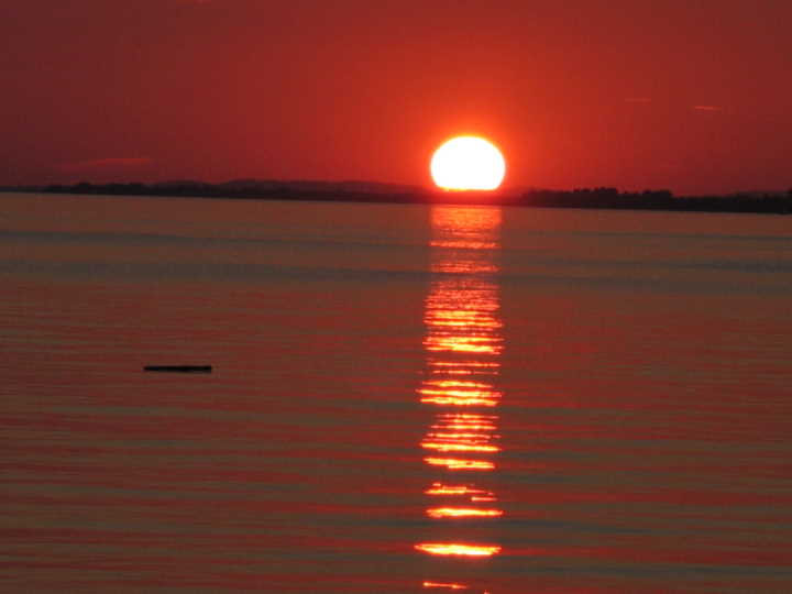 Sonnenuntergang am Bodensee