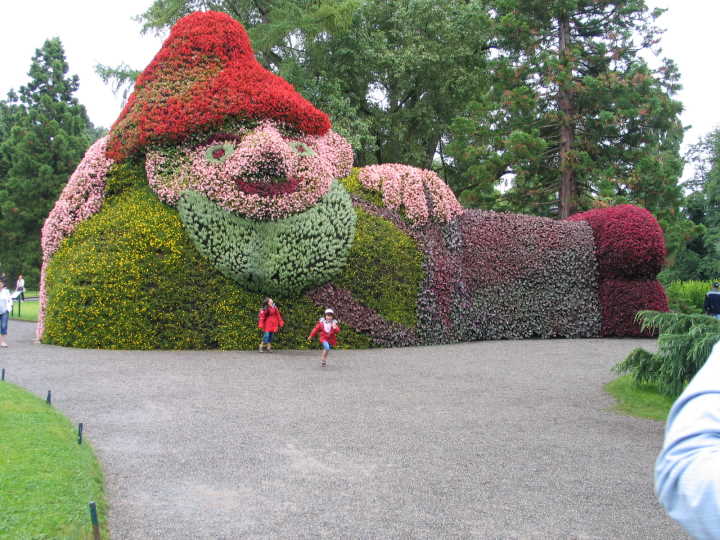 Wundersch&ouml;ne Bepflanzungen auf der Insel Mainau