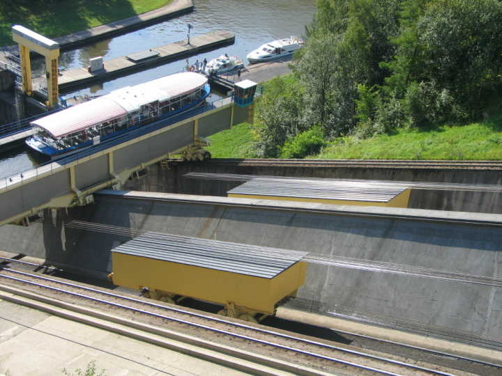 Besichtigung des Schiffshebewerks in�Lutzelburg-Arzviller