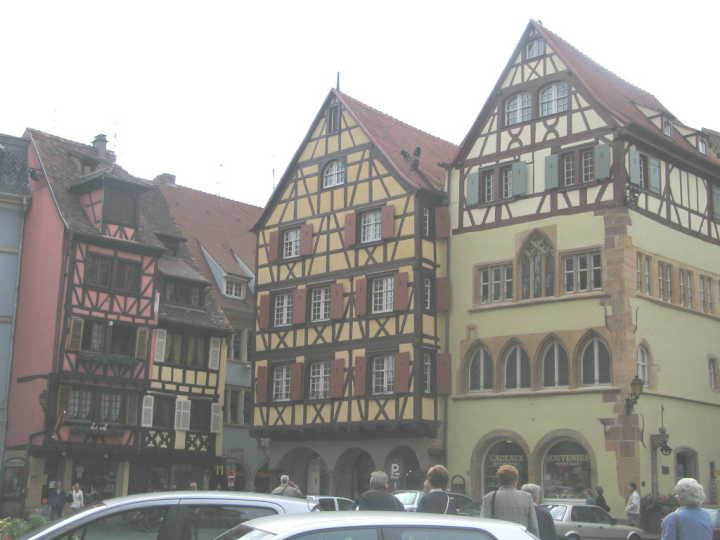 Fachwerkh�user in Colmar