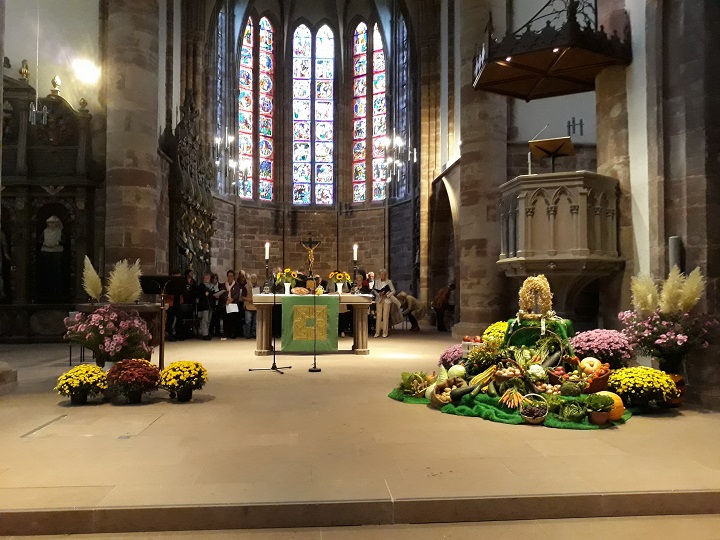 Dekoration in der Stiftskirche