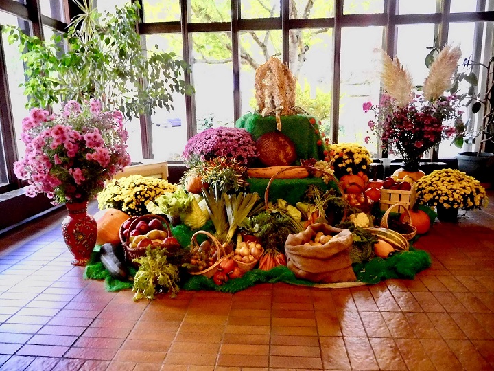 Dekoration im Albert-Schweitzer-Haus