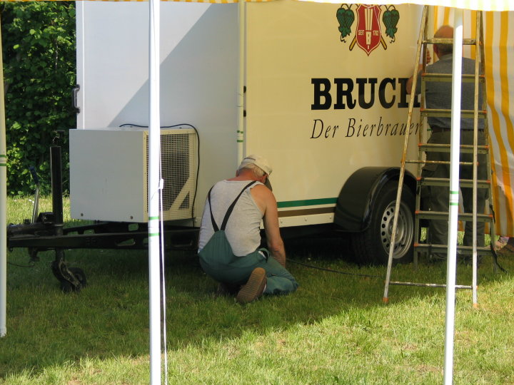 flei�ig wird aufgebaut