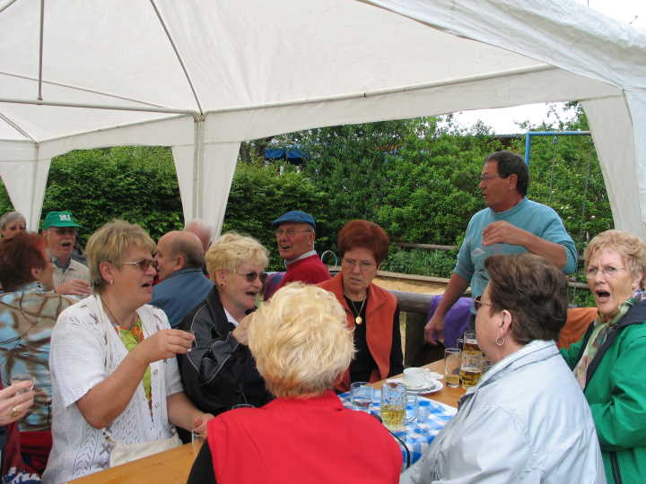 S�ngervereinigung St. Arnual in "Aktion"