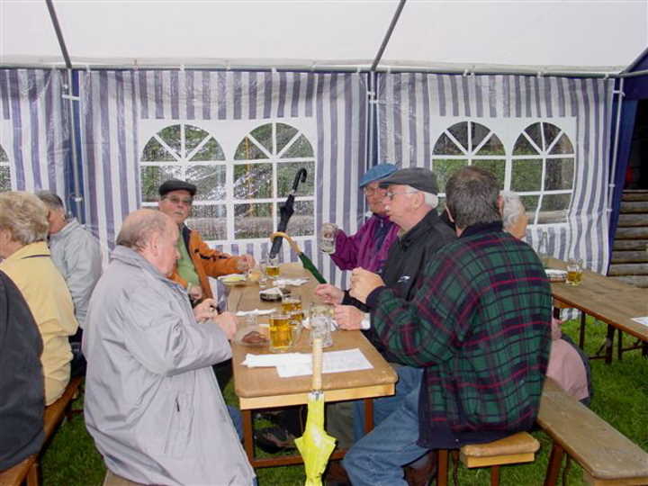 Bei der S�ngervereinigung St. Arnual herrschte gute Stimmung.