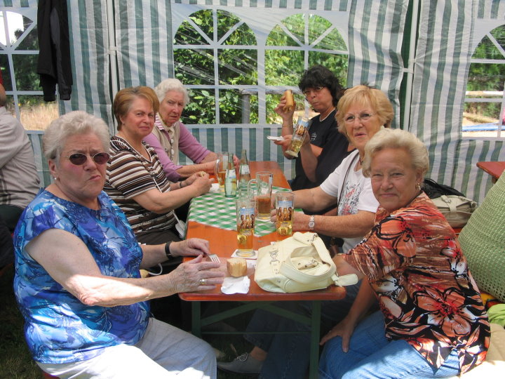 Auch die S�ngervereinigung war vertreten.