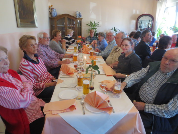 Wohlverdiente Mittagspause im =