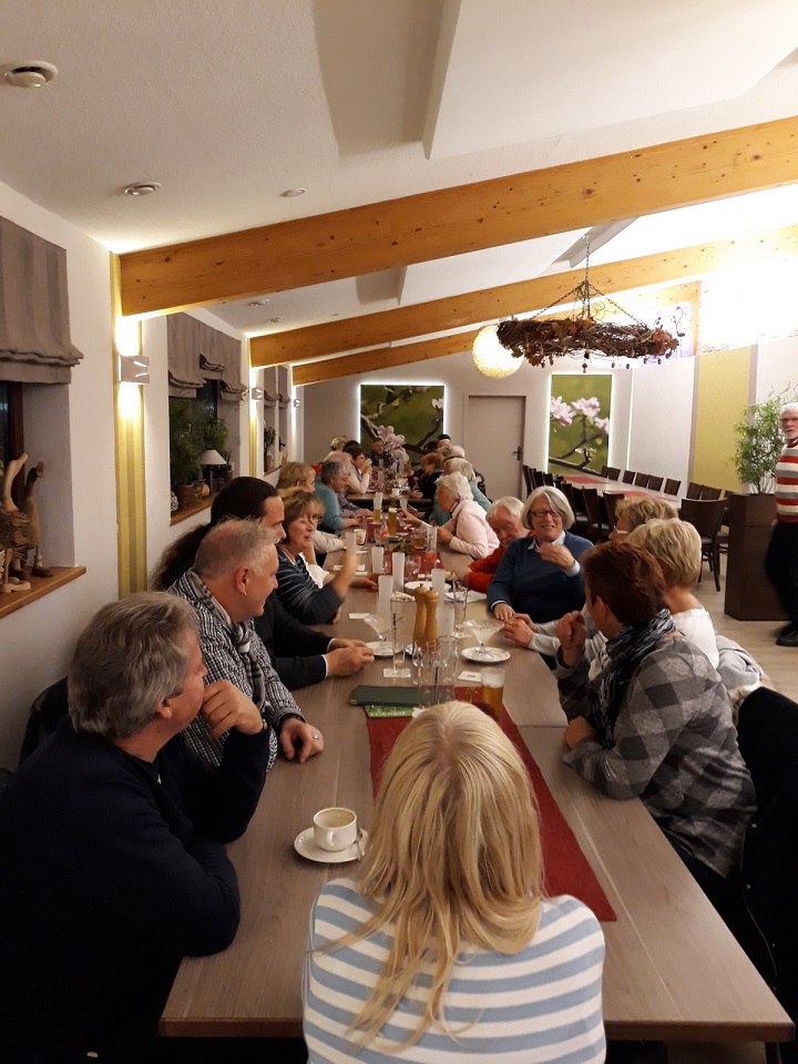 Gem�tlicher Abschluss im Pehlinger Hof