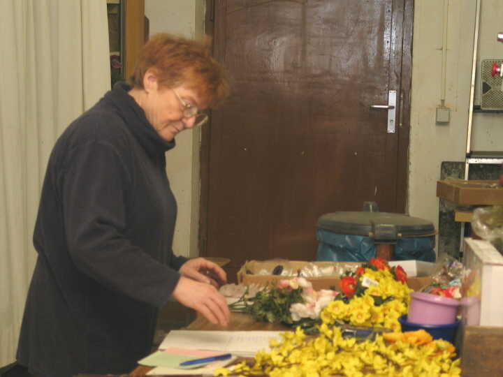 Die "Zutaten" werden vorbereitet.�