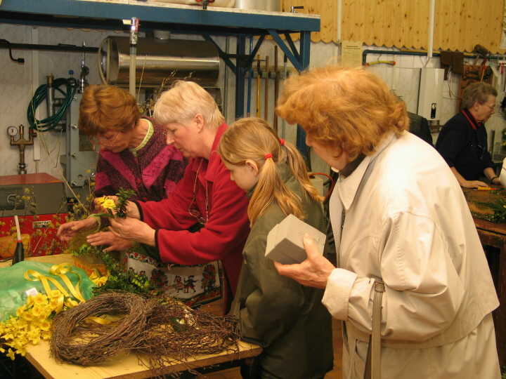 Mit sehr viel Eifer.