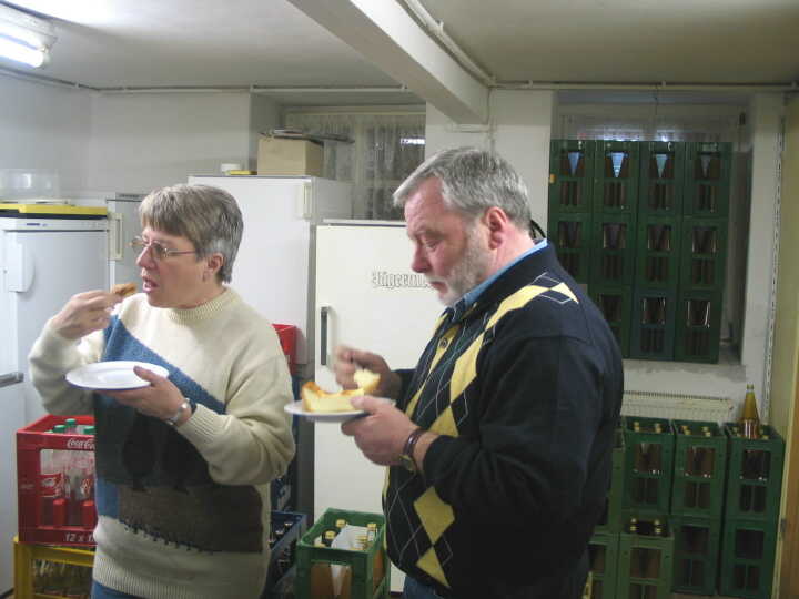 Aber auch f�r das leibliche Wohl war gesorgt.