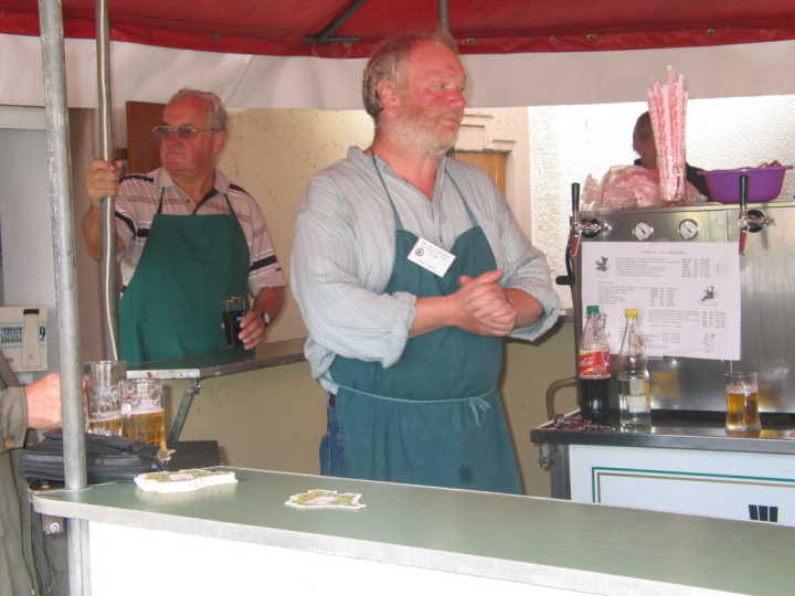 F�r Trank sorgte die "Rundstandbesatzung"