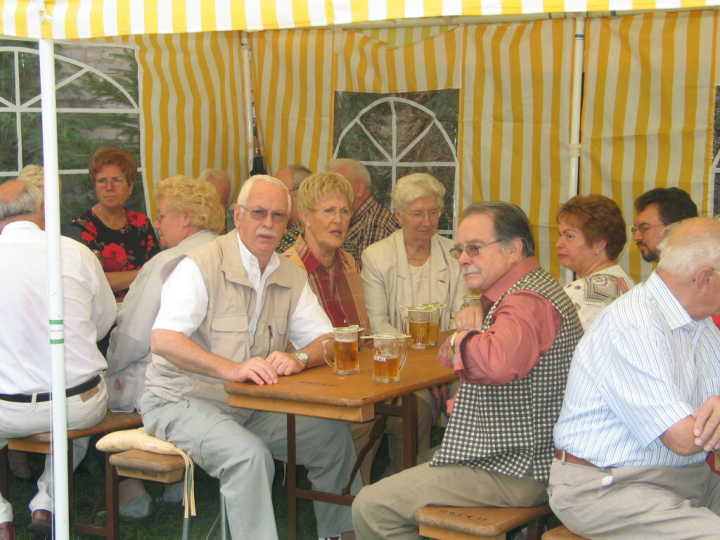 Besuch von der S�ngervereinigung St. Arnual