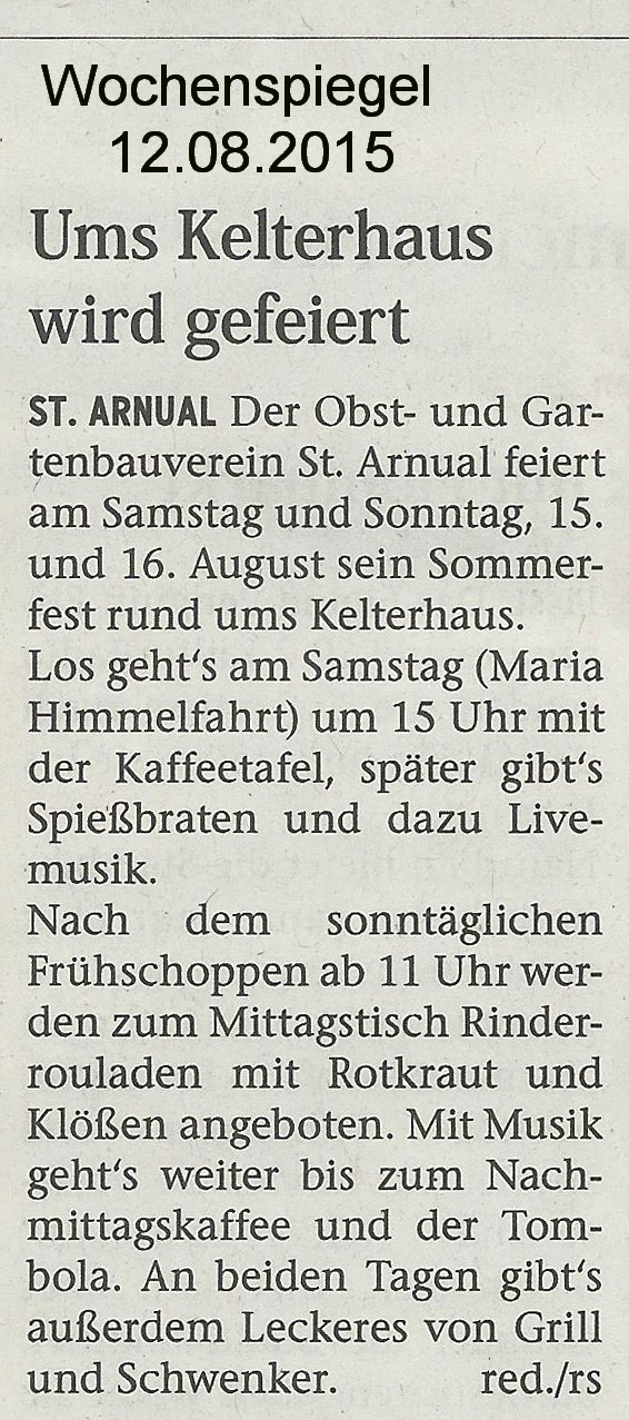Wochenspiegel