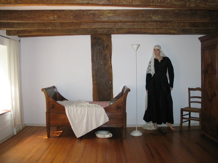 Haus Saargau in Giesingen mit seinem Museum und dem kleine Garten