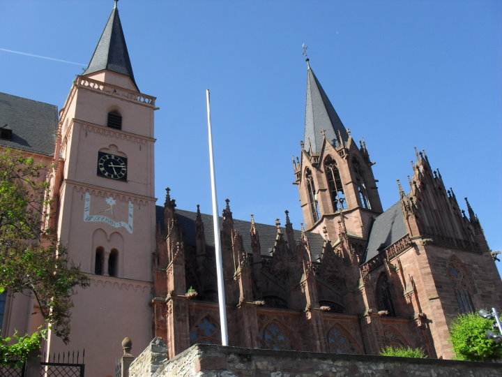 In Oppenheim besichtigten wir die St. Katharienkirche