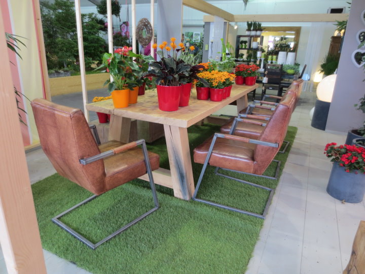 Holz spielte eine gro�e Rolle.